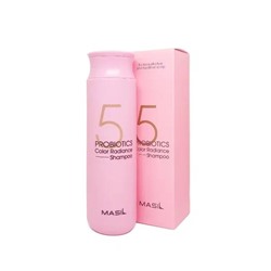 Masil Шампунь с пробиотиками для защиты цвета - 5 Probiotics color radiance shampoo,300мл(5 розовый)
