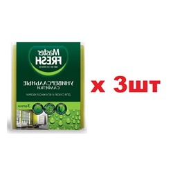 Master FRESH Универсальные салфетки для уборки 30*38см 3шт вискоза 3шт