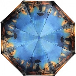 Зонт женский DINIYA арт.2205 (968) полуавт 23(58см)Х8К5.001