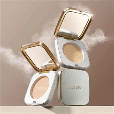 Пудра компактная ZeeSea Soft Velvet Pressed Powder, тон 01 жемчужный, 7 г