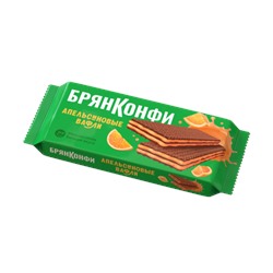 Вафли Апельсиновые 190 гр/Брянконфи