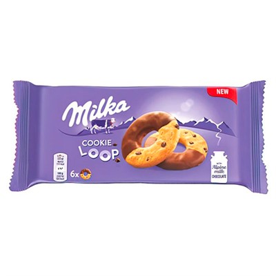 Печенье Milka Cookie Loop 132гр.