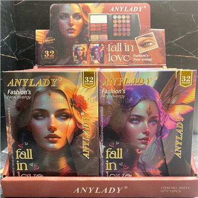 Тени для век ANYLADY Fall In Love 32 colors Set A (52)