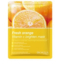 Тканевая маска для лица Bioaqua Fresh Orange Vitamin C с экстрактом апельсина