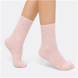 Носки детские, цвет розовый меланж, размер 16