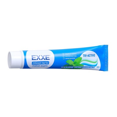 Зубная паста EXXE "Тройная защита", 100 г