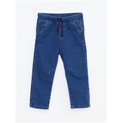 Джинсовые брюки для мальчика Basic с эластичной резинкой на талии
