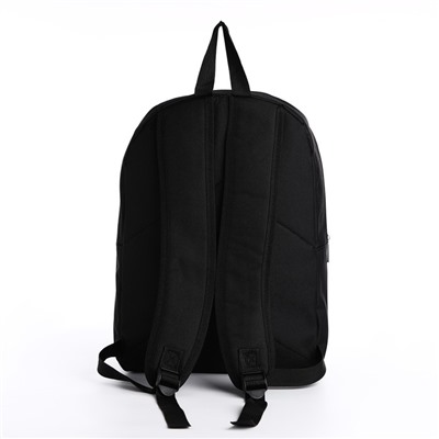 Рюкзак текстильный с белым градиентом, 38х29х11 см, 38 х цвет черный черный, отдел на молнии, цвет красный