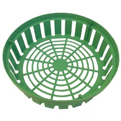 Корзина для луковичных круглая (зеленая)