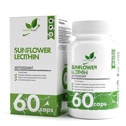 Лецитин подсолнечный / Sunflower lecithin / 60 капс.