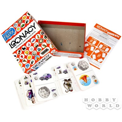 Игра HOBBYWORLD "Loonacy" карточная игра (1339) возраст 8+