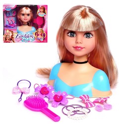 Кукла-манекен для создания причёсок «Бетси», с аксессуарами, уценка