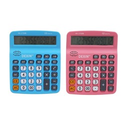 Калькулятор настольный 12-разрядный КК-2700В, МИКС