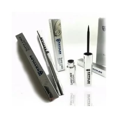 Жидкая подводка для глаз Kryolan Super Liner Matte Black Waterproof