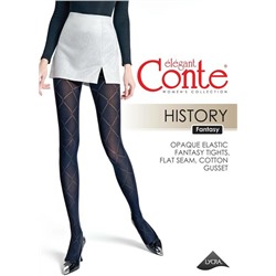 Фантазийные CONTE HISTORY Колготки с ромбами