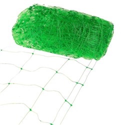 Сетка садовая, шпалерная, 2 × 5 м, ячейка 15 × 17 см, для огурцов, пластиковая, зелёная