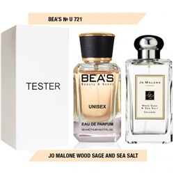 Тестер Beas J. M. Wood Sage And Sea Salt 50 ml unisex арт. U 721 (без коробки)