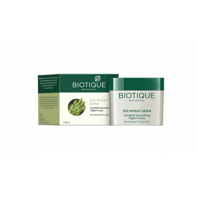 Bio Wheat Germ Youthful Nourishing Night Cream/Биотик Био Пшеницы Антивозрастной Ночной Крем 50г.