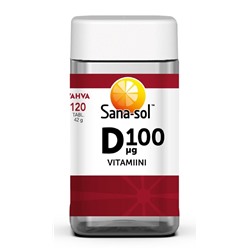 Витамин Sana-sol "D 100mg" 120 шт ( срок реализации 04.2024 г)