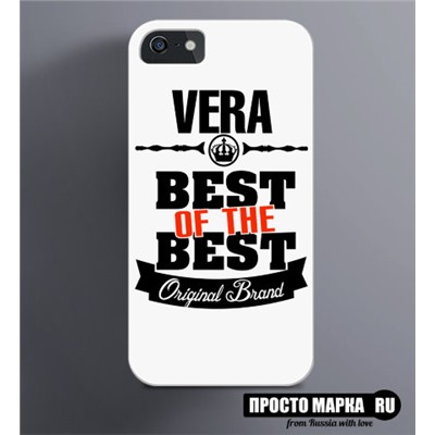 Чехол на iPhone Best of The Best Вера