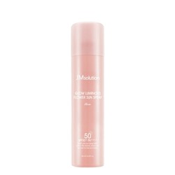 JM SOLUTION  Мист - Спрей для лица и тела GLOW LUMINOUS ROSE SPF 50+ Солнцезащитный Цветочная Вода РОЗА  180мл