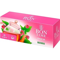 «Bontime», чай черный «Малина», 25 пакетиков, 37 г