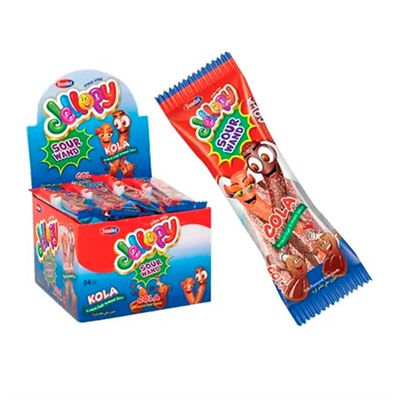 Мармелад Jellopy Sour Wand Cola 20гр