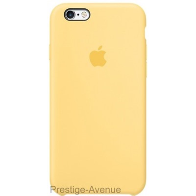 Силиконовый чехол для iPhone 6/6s -Желтый (Yellow)