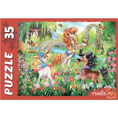 Puzzle   35 элементов "Королевство пони №2" (П35-2718)