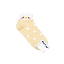 Носочки женские желтые Face Point Socks Yellow Duck