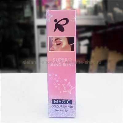 Хайлайтер для лица и тела Sparcli Super Bling Bling Magic Colour Shiner Pink Bottle 9g