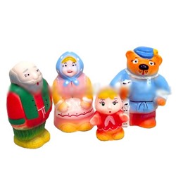 Набор резиновых игрушек Машенька и медведь СИ-361 в Самаре