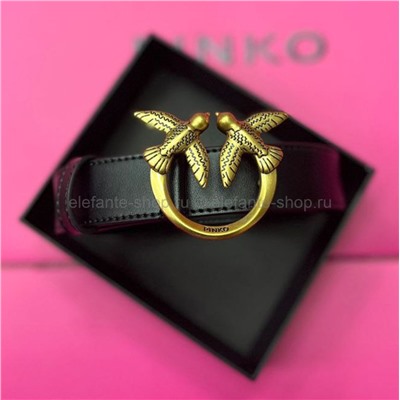 Ремень Pinko 30mm Black Gold