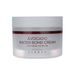 Крем для лица увлажняющий с авокадо Jigott Avocado Water bomb Cream