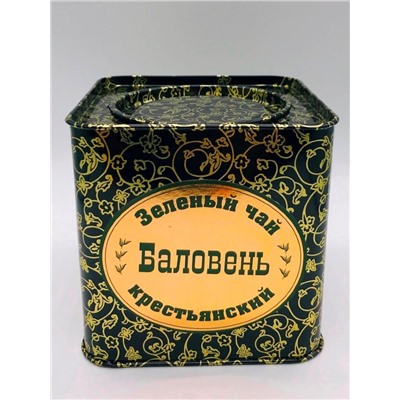 Чай зеленый Баловень «Крестьянский» Ж/Б 100 гр