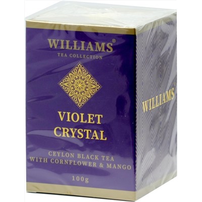 WILLIAMS. Violet Crystal Cornflower&Mango 100 гр. карт.пачка