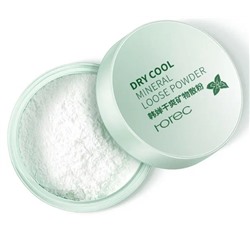 Rorec Пудра матирующая бесцветная для лица - Dry Cool mineral loose powder, 5гр