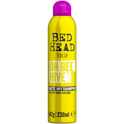 Tigi bed head oh bee hive matte сухой шампунь 238мл