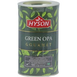 HYSON. Gourmet. Green OPA 100 гр. картонная туба