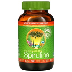 Nutrex Hawaii, Pure Hawaiian Spirulina, 1000 мг, 180 таблеток