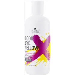 Schwarzkopf нейтрализующий шампунь для волос goodbye yellow 300 мл габ