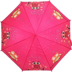 Зонт детский DINIYA арт.347 полуавт 19(48см)Х8К совы