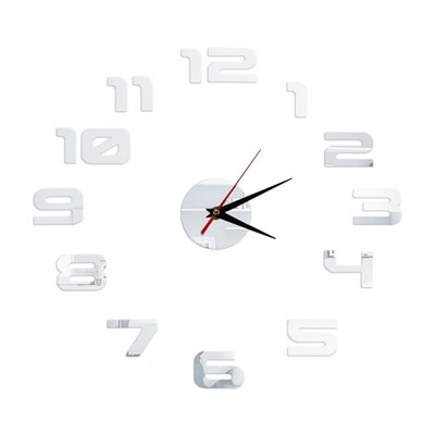 Интерьерные часы-наклейка «Классика», 40 х 40 см
