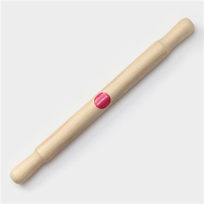 Скалка с ручками, 50×4,2 см, бук