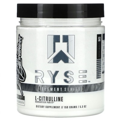 Ryse Supps, Element Series, L-цитруллин, 150 г (5,3 унции)