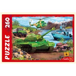 Puzzle  260 элементов "Военная техника" (П260-8200)