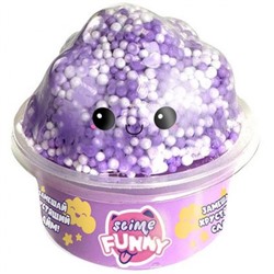 Детская игрушка Лизун ТМ "Funny Slime" SLM102 с вложениями, облачко Фабрика игрушек