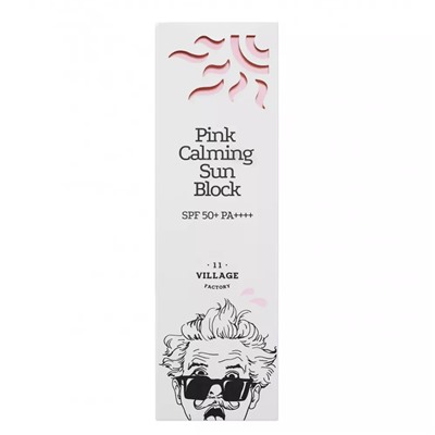 Успокаивающий солнцезащитный крем Pink Calming Sun Block SPF50+ PA++++, 50 мл