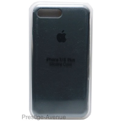 Силиконовый чехол для iPhone 7/8 Plus темно-серый