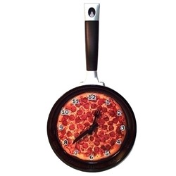 Часы "Сковорода Пицца"